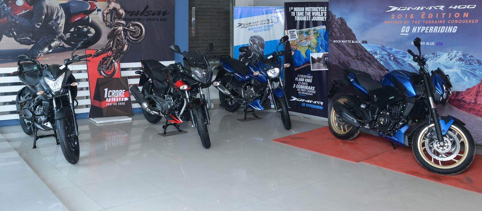 Bajaj Showroom in Annasalai