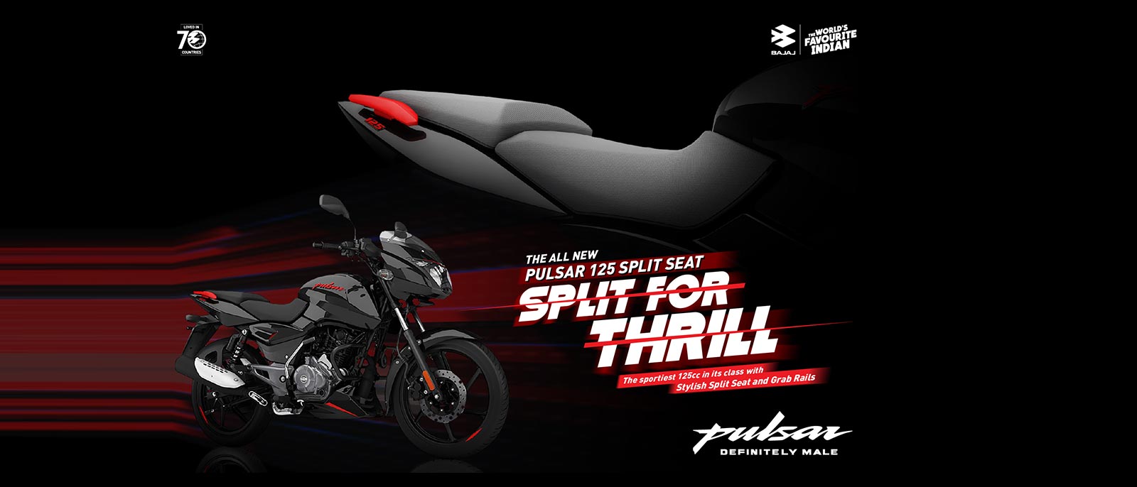 Pulsar 125 split-seat Price in Chennai